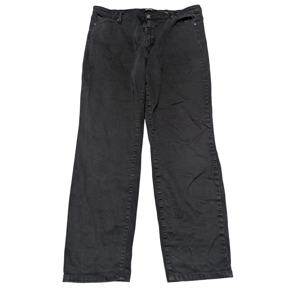 Buffalo David Bitton Hanna High Rise Skinny Jeans Black Soft Stretch 16/36‎